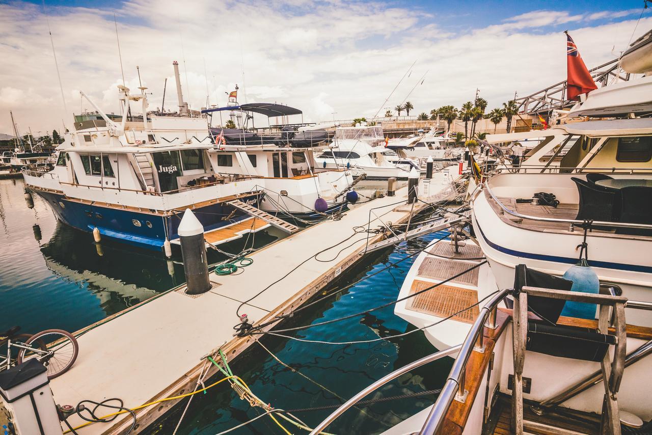 Hotel Motor Yacht Boatel Barcelona Exterior foto